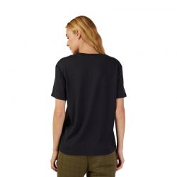 T-SHIRT FOX LADY HEAD BLACK  ENDURO CROSS