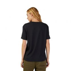 T-SHIRT FOX LADY HEAD BLACK  ENDURO CROSS