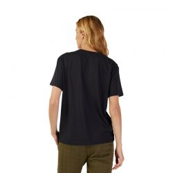T-SHIRT FOX LADY FOX HEAD BLACK/PINK  ENDURO CROSS