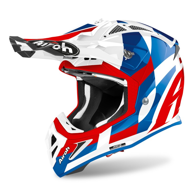 KASK AIROH AVIATOR ACE TRICK BLUE GLOSS 