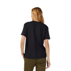 T-SHIRT FOX LADY FOX HEAD BLACK/PINK  ENDURO CROSS