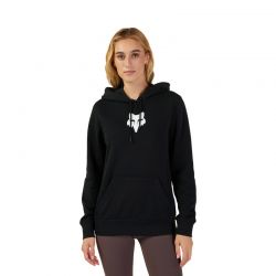BLUZA Z KAPTUREM FOX LADY HEAD BLACK  ENDURO CROSS