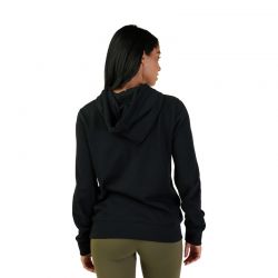 BLUZA Z KAPTUREM FOX LADY HEAD BLACK/PINK  ENDURO CROSS