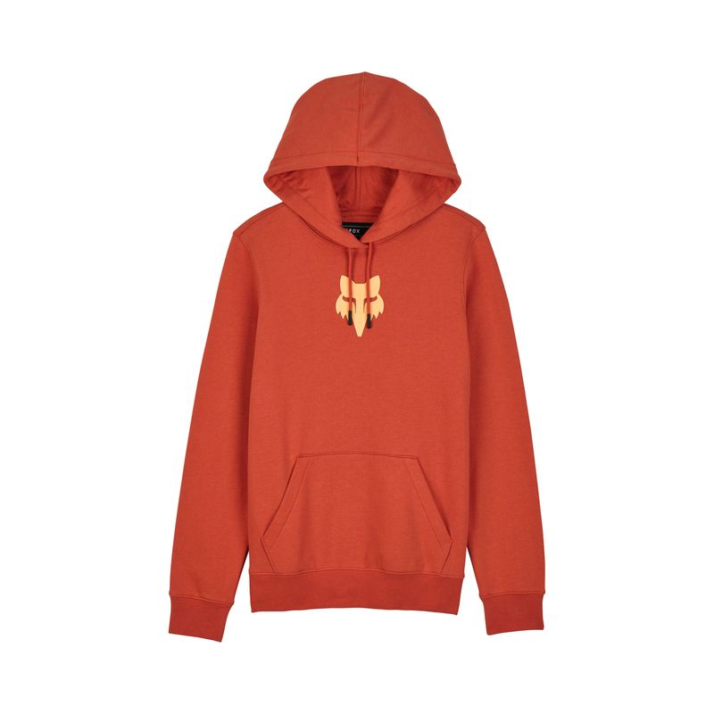 BLUZA Z KAPTUREM FOX LADY HEAD ATOMIC ORANGE  ENDURO CROSS