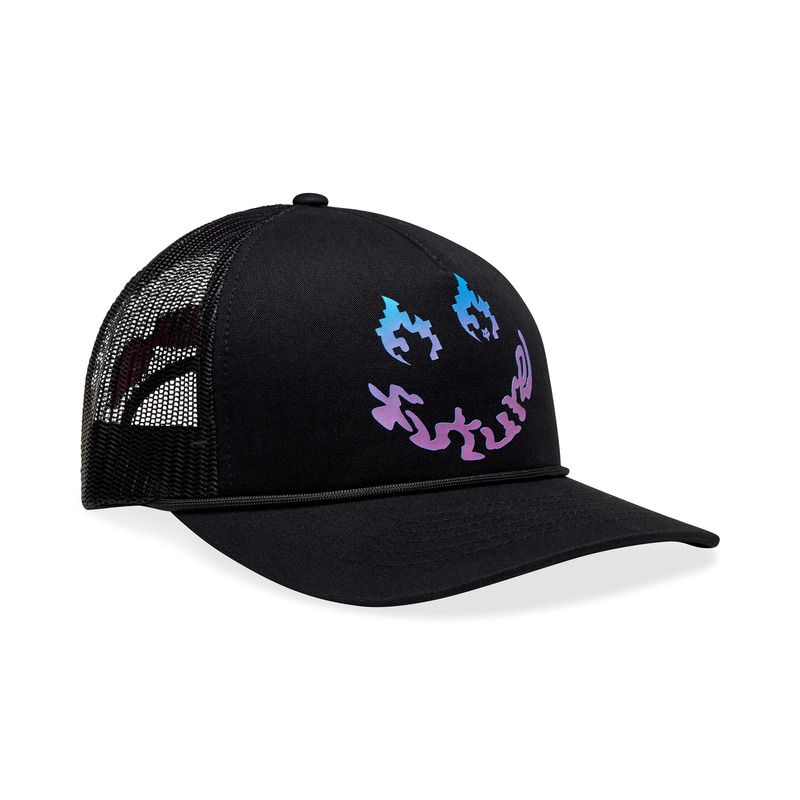 CZAPKA Z DASZKIEM FOX LADY HELLO FOX TRUCKER BLACK  ENDURO CROSS