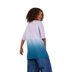 T-SHIRT FOX LADY HELLO FUTURE OVERSIZED LILAC  ENDURO CROSS