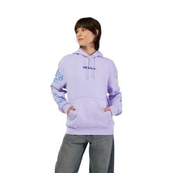 BLUZA Z KAPTUREM FOX LADY HELLO FUTURE FLEECE PO LILAC  ENDURO CROSS