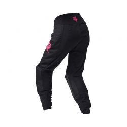 SPODNIE FOX LADY BLACKOUT BLACK  ENDURO CROSS