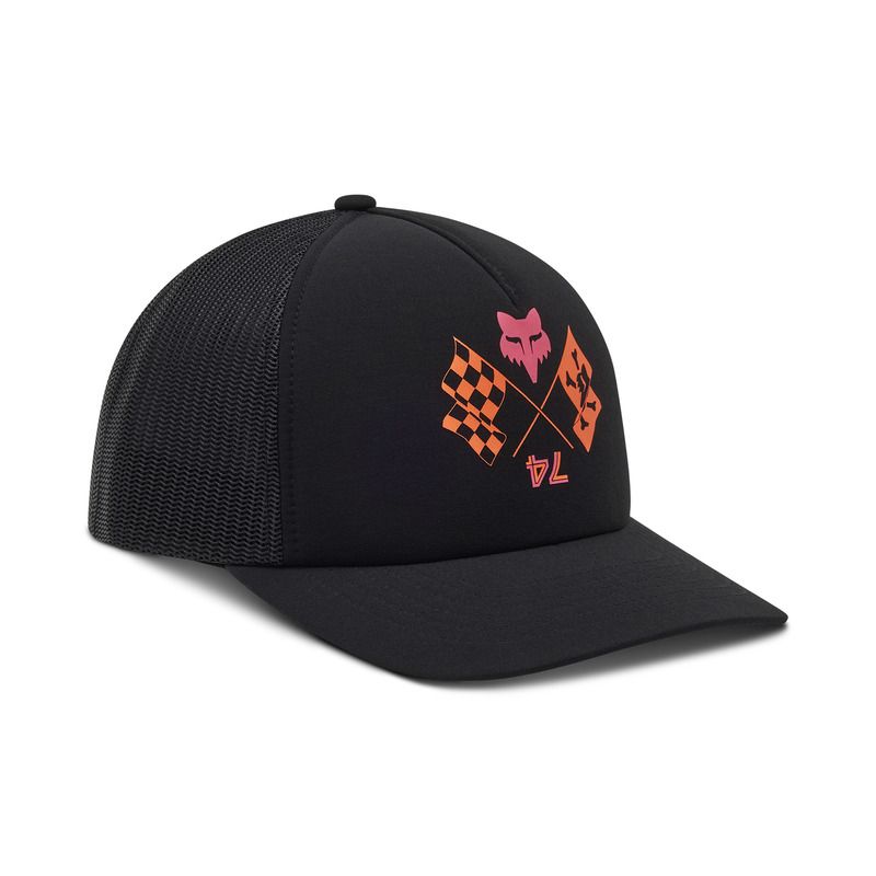 CZAPKA Z DASZKIEM FOX LADY RACE SPEC TRUCKER BLACK  ENDURO CROSS