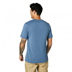 T-SHIRT FOX BACKBONE TECH MATTE BLUE  ENDURO CROSS