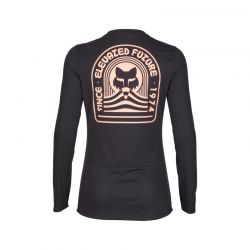 KOSZULKA ROWEROWA Z DŁUGIM RĘKAWEM FOX LADY RANGER DR BLACK  ENDURO CROSS