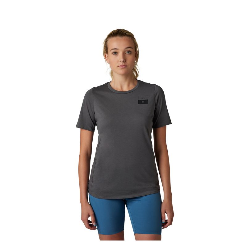 KOSZULKA ROWEROWA FOX LADY RANGER FRACT PEWTER  ENDURO CROSS