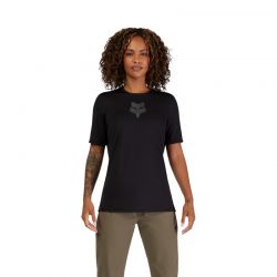 KOSZULKA ROWEROWA FOX LADY RANGER HEAD BLACK  ENDURO CROSS