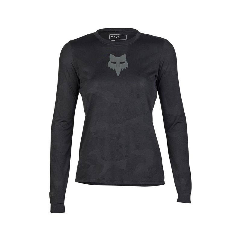 KOSZULKA ROWEROWA Z DŁUGIM RĘKAWEM FOX LADY RANGER TRU DRI BLACK ENDURO CROSS KOSZULKA ROWEROWA Z DŁUGIM RĘKAWEM FOX LADY RANGER TRU DRI BLACK ENDURO CROSS