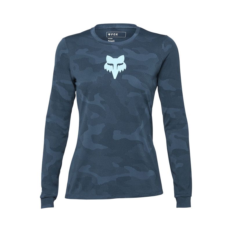 KOSZULKA ROWEROWA Z DŁUGIM RĘKAWEM FOX LADY RANGER TRU DRI DARK VINTAGE ENDURO CROSS KOSZULKA ROWEROWA Z DŁUGIM RĘKAWEM FOX LADY RANGER TRU DRI DARK VINTAGE ENDURO CROSS