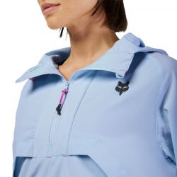 BLUZA Z KAPTUREM FOX LADY SURVIVALIST WINDBREAKER CASHMERE BLUE  ENDURO CROSS