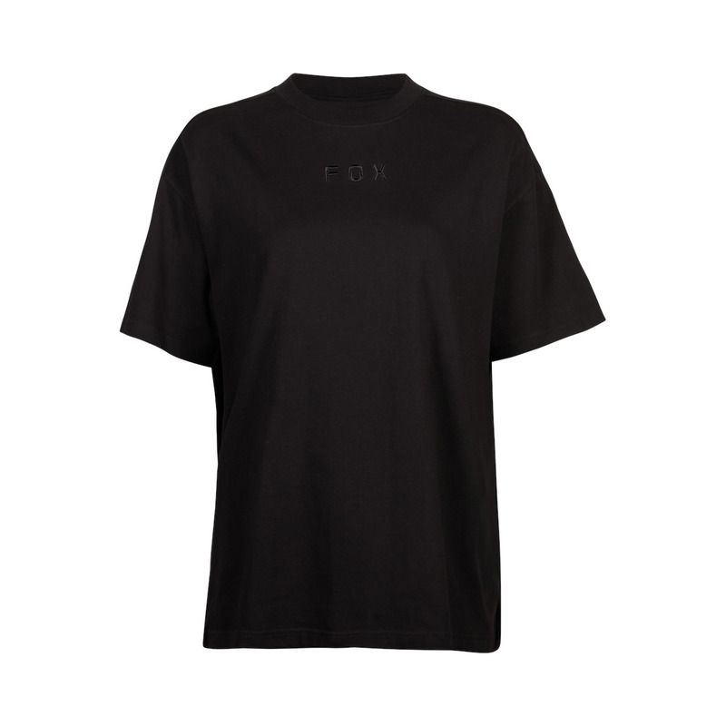 T-SHIRT FOX LADY WORDMARK OS BLACK  ENDURO CROSS