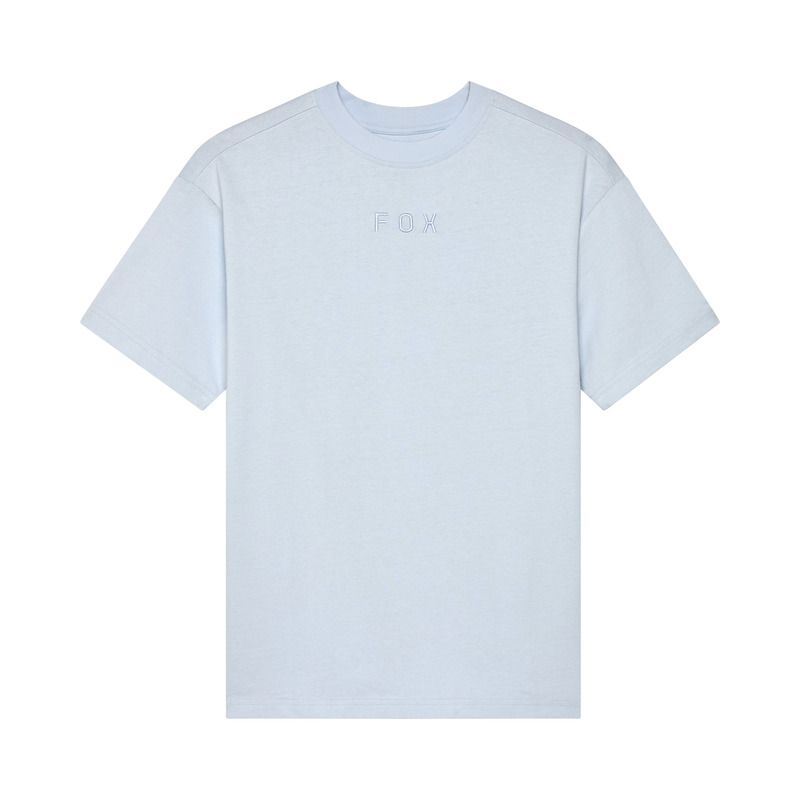 T-SHIRT FOX LADY WORDMARK OS PALE BLUE  ENDURO CROSS