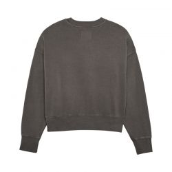 BLUZA FOX LADY WORDMARK OVERSIZED FLEECE CREW PEWTER  ENDURO CROSS