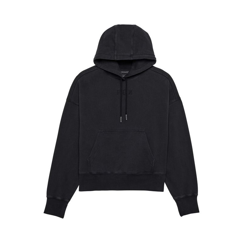 BLUZA Z KAPTUREM FOX LADY WORDMARK OVERSIZED BLACK  ENDURO CROSS