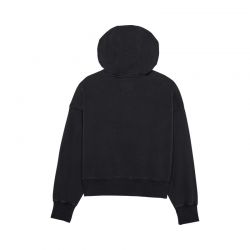 BLUZA Z KAPTUREM FOX LADY WORDMARK OVERSIZED BLACK  ENDURO CROSS