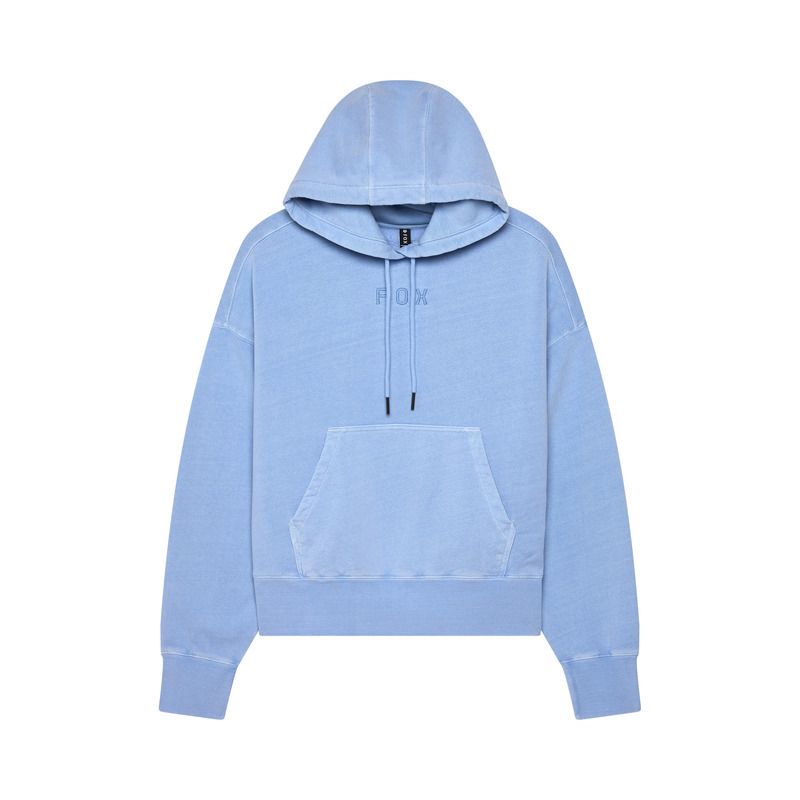 BLUZA Z KAPTUREM FOX LADY WORDMARK OVERSIZED CASHMERE BLUE  ENDURO CROSS