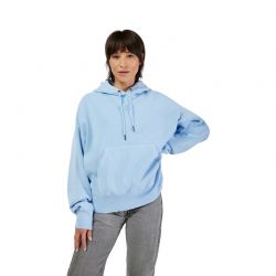 BLUZA Z KAPTUREM FOX LADY WORDMARK OVERSIZED CASHMERE BLUE  ENDURO CROSS