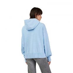 BLUZA Z KAPTUREM FOX LADY WORDMARK OVERSIZED CASHMERE BLUE  ENDURO CROSS