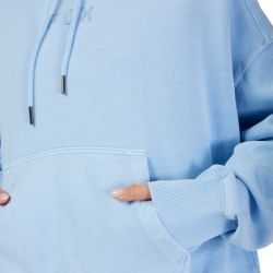 BLUZA Z KAPTUREM FOX LADY WORDMARK OVERSIZED CASHMERE BLUE  ENDURO CROSS