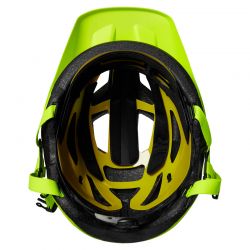 KASK ROWEROWY FOX MAINFRAME FLO YELLOW  ENDURO CROSS
