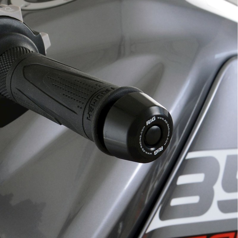 KOŃCÓWKI KIEROWNICY RG RACING  TRIUMPH TIGER 850 SPORT 21- (FOR BIKES WITHOUT HANDGUARDS) BLACK
