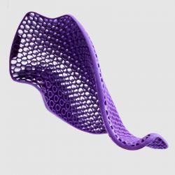 OCHRANIACZ PLECÓW REZRO MK1-BPS2 (FB) LVL2 PURPLE S (366MM)