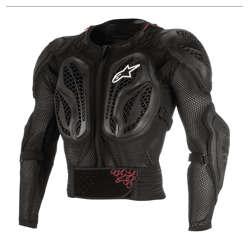 KOSZULKA Z OCHRANIACZAMI ALPINESTARS BIONIC ACTION JUNIOR BLACK/RED 