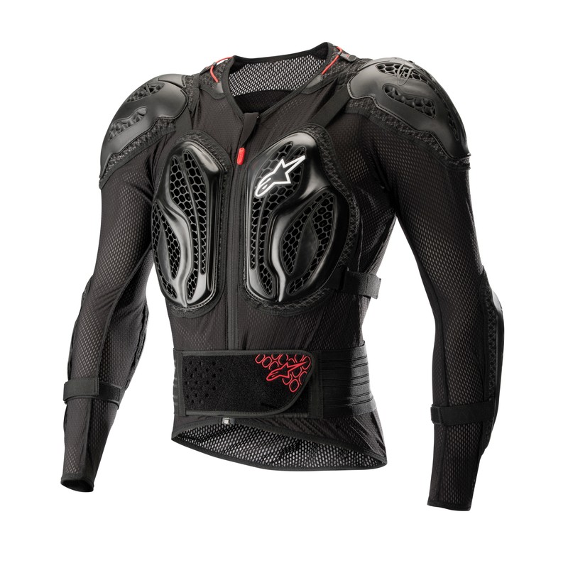 KOSZULKA Z OCHRANIACZAMI ALPINESTARS BIONIC ACTION BLACK/RED 
