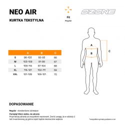 KURTKA TEKSTYLNA OZONE NEO AIR BLACK 