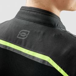 KURTKA TEKSTYLNA OZONE NEO AIR BLACK/FLO YELLOW 