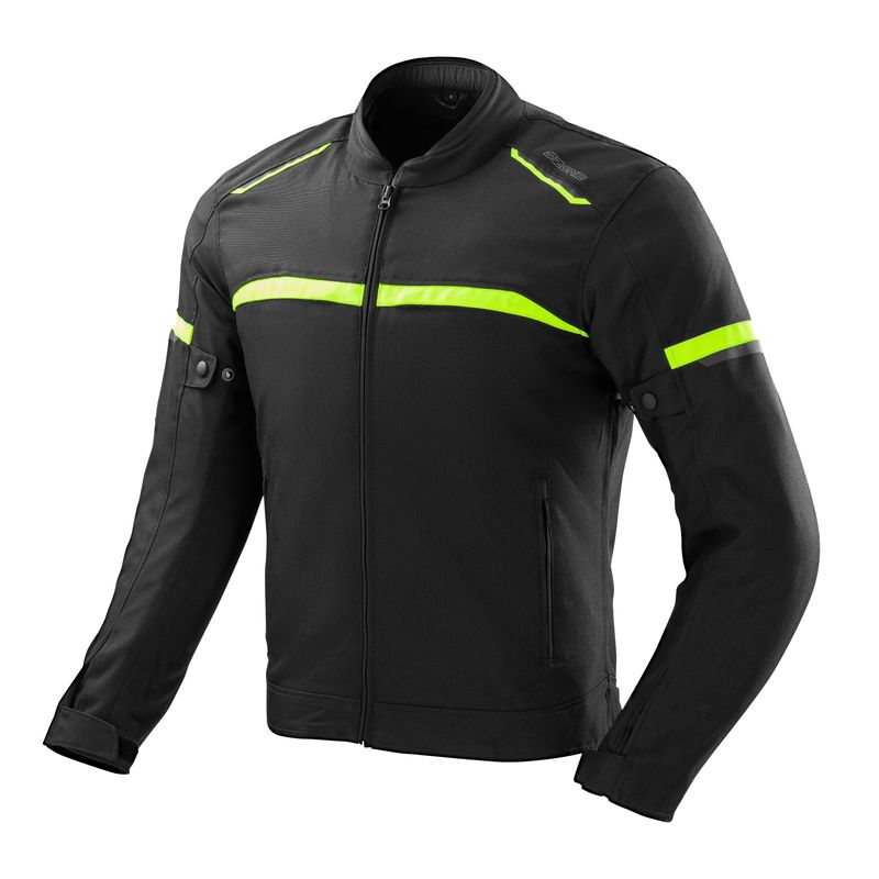 KURTKA TEKSTYLNA OZONE NEO BLACK/FLO YELLOW KURTKA TEKSTYLNA OZONE NEO BLACK/FLO YELLOW