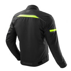 KURTKA TEKSTYLNA OZONE NEO BLACK/FLO YELLOW 