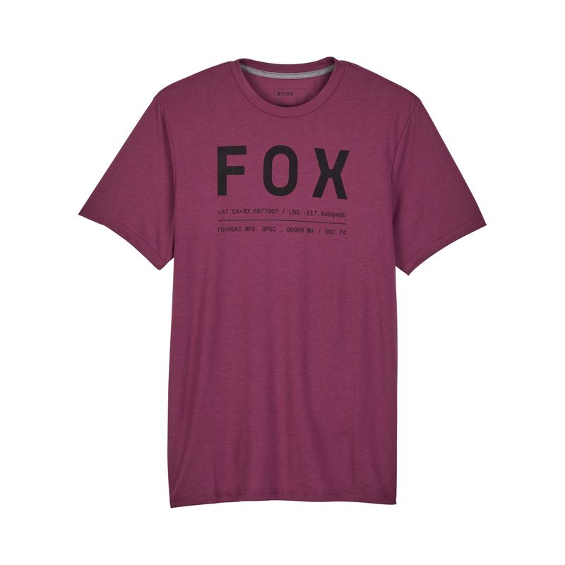 T-SHIRT FOX NON STOP TECH SANGRIA  ENDURO CROSS