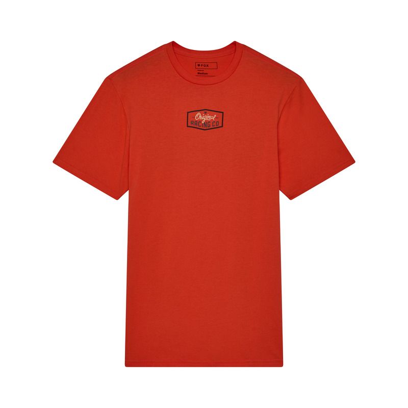 T-SHIRT FOX ORIGINAL PREM BLOOD ORANGE  ENDURO CROSS