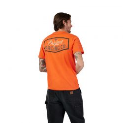 T-SHIRT FOX ORIGINAL PREM BLOOD ORANGE  ENDURO CROSS
