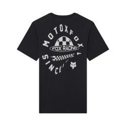 T-SHIRT FOX PLANET MOTO PREM BLACK  ENDURO CROSS