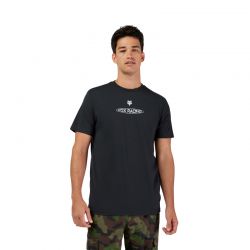 T-SHIRT FOX PLANET MOTO PREM BLACK  ENDURO CROSS