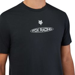 T-SHIRT FOX PLANET MOTO PREM BLACK  ENDURO CROSS