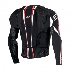 KOSZULKA Z OCHRANIACZAMI ALPINESTARS BIONIC PLUS BLACK/RED/WHITE 