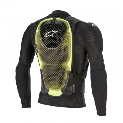 KOSZULKA Z OCHRANIACZAMI ALPINESTARS BIONIC PRO V2 BLACK/FLUO YELLOW 