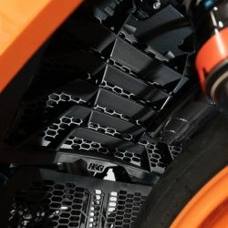 OSŁONA CHŁODNICY RG RACING PRO KTM RC390/200/125 22-, 125 DUKE 24-, HUSQVARNA VITPILEN 401 24- ORANG