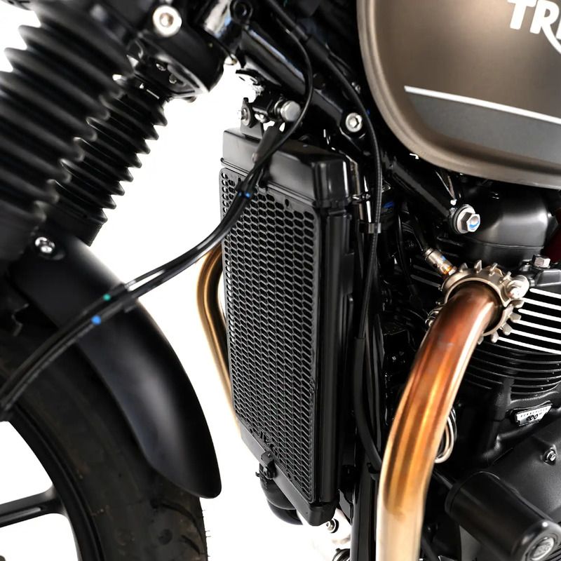 OSŁONA CHŁODNICY RG RACING PRO TRIUMPH BONNEVILLE T120 16- / T100 17- / SPEED TWIN 1200 19-21 / SPEE