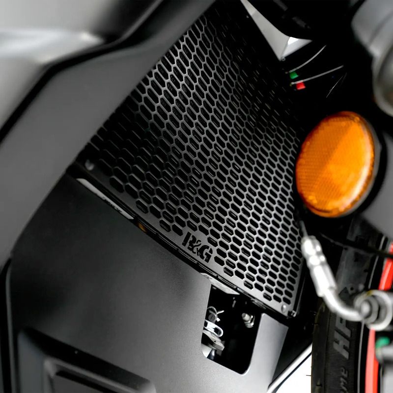 OSŁONA CHŁODNICY RG RACING PRO APRILIA RS 457 24- BLACK
