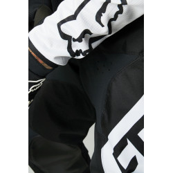 SPODNIE FOX 180 REVN BLACK/WHITE  ENDURO CROSS